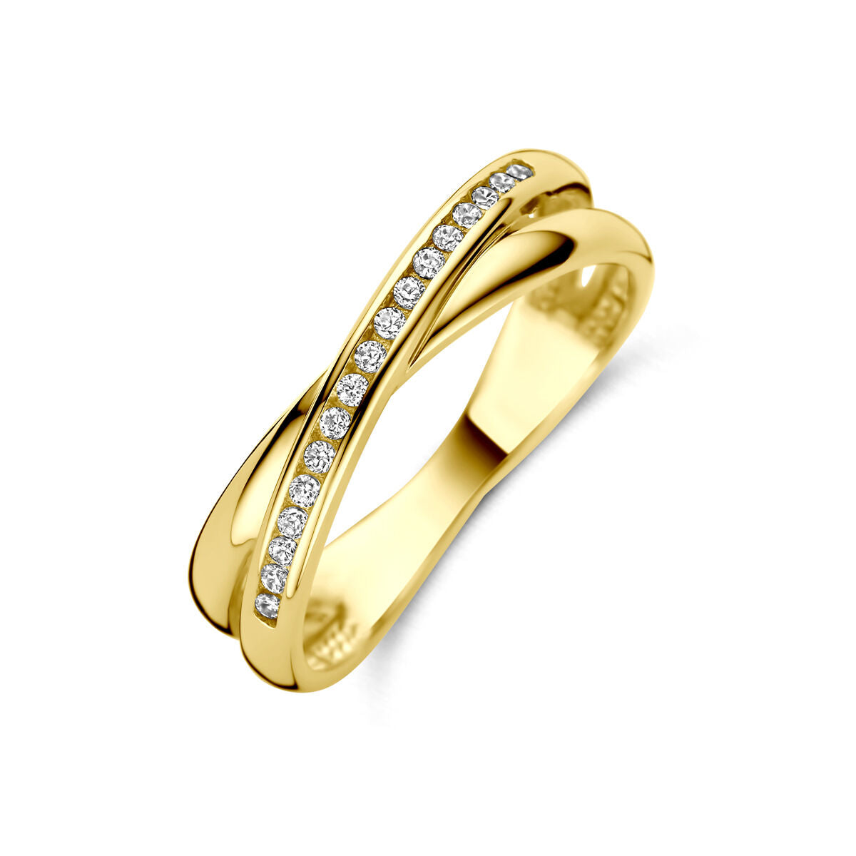Fantasy Collection Ring zirkonia 14K geelgoud