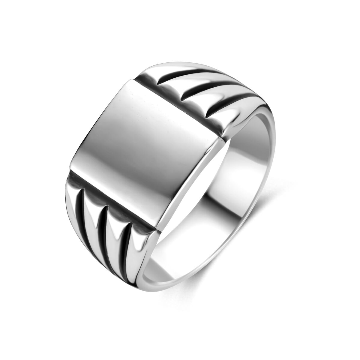 Fantasy Collection Graveerring oxi zilver geoxideerd