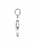 Zilveren gerhodineerde hanger paard 20 mm - 1341836 - PansiteNederland.nl