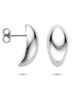 Zilveren gerhodineerde oorknoppen 20 mm - 1341744 - PansiteNederland.nl