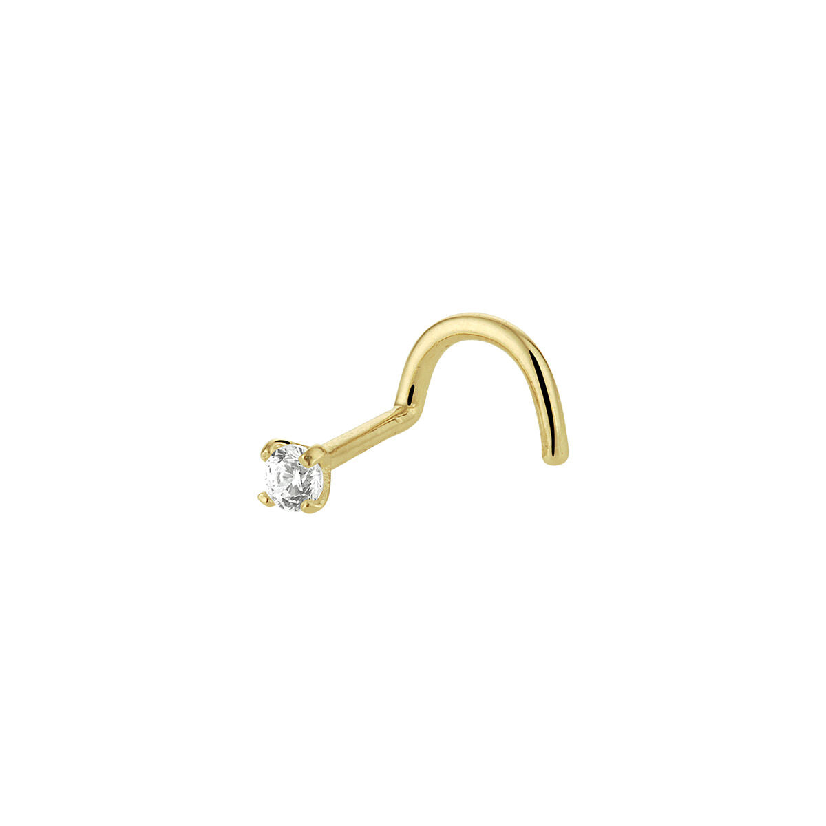 Fantasy Collection 14K Geelgouden Piercing met Zirkonia 4023138