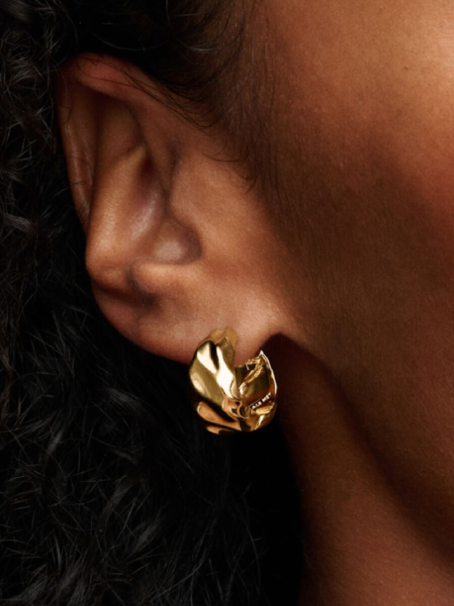 Pandora Geribbelde Oorringen - 263874C00 - PansiteNederland.nl