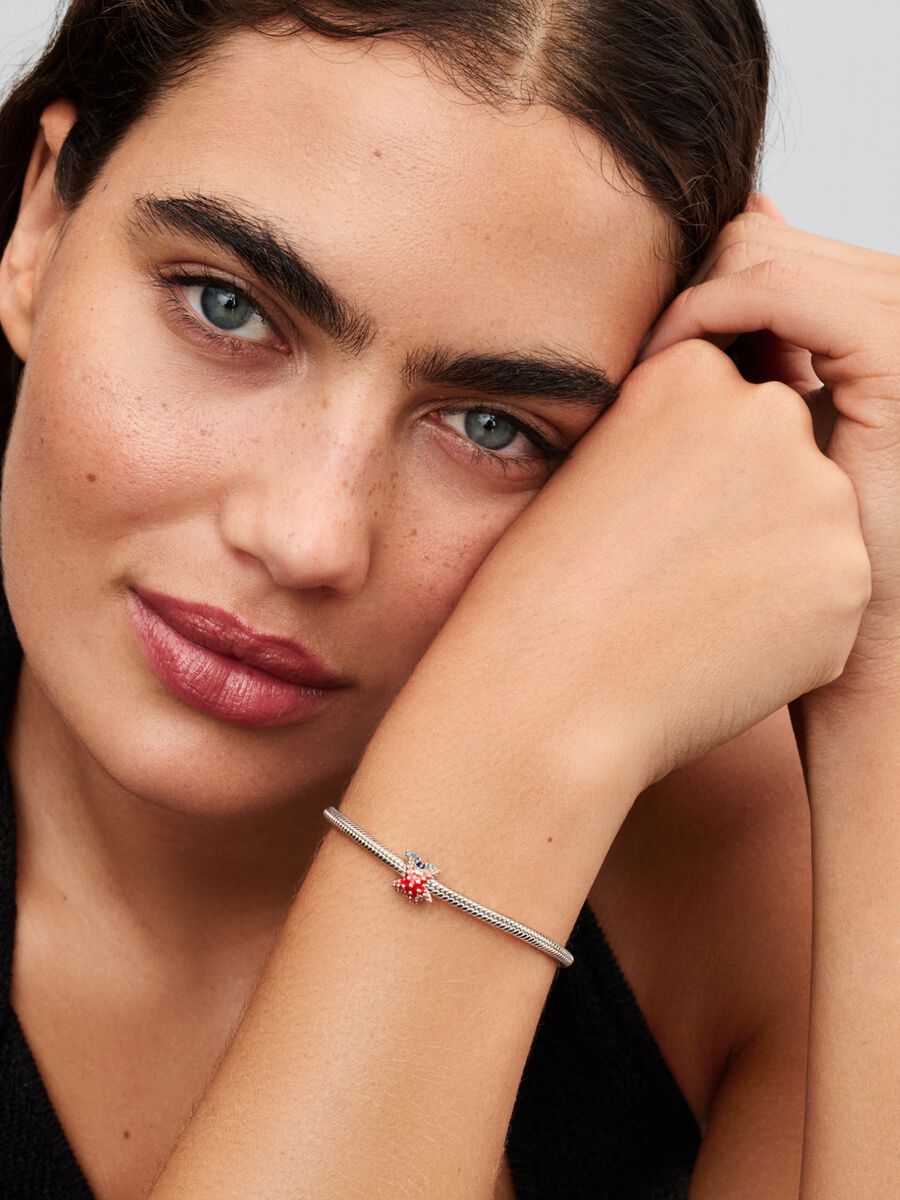 Pandora Kleurrijke Zeester Mini Bedel zilver - 793817C01