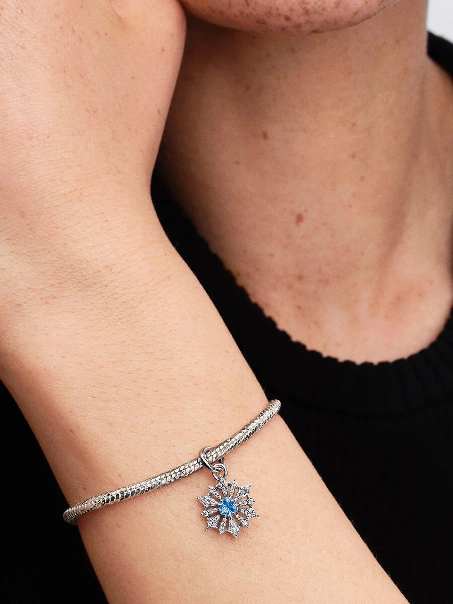 Pandora Disney Frozen Elsa Hangende Bedel met Sneeuwvlok 794209C01 – Sterling Zilver