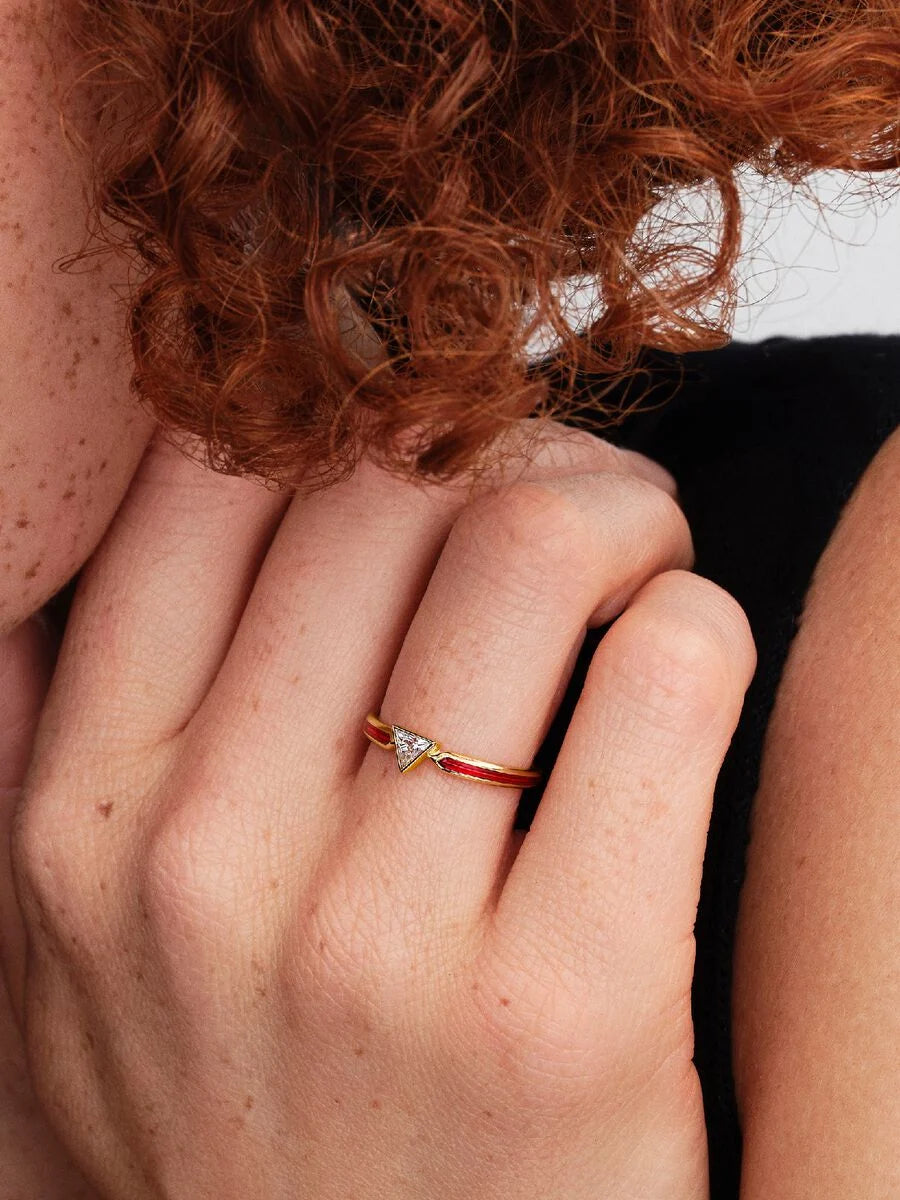 Pandora Marvel Iron Man-ring goudverguld - 164211C01