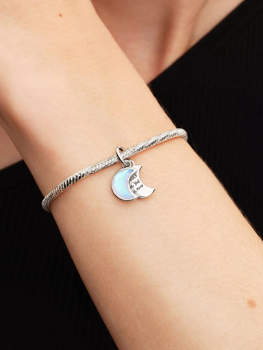 Pandora Hangende Bedel met Halve Maan 794272C01 – Sterling Zilver