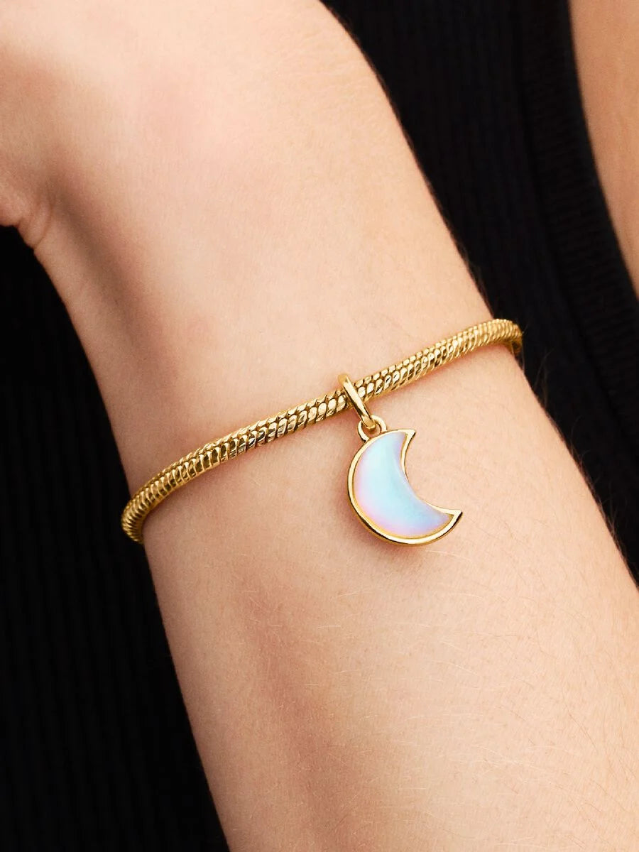 Pandora Snake-chain Armband 564236C00 – Verguld met Hartsluiting