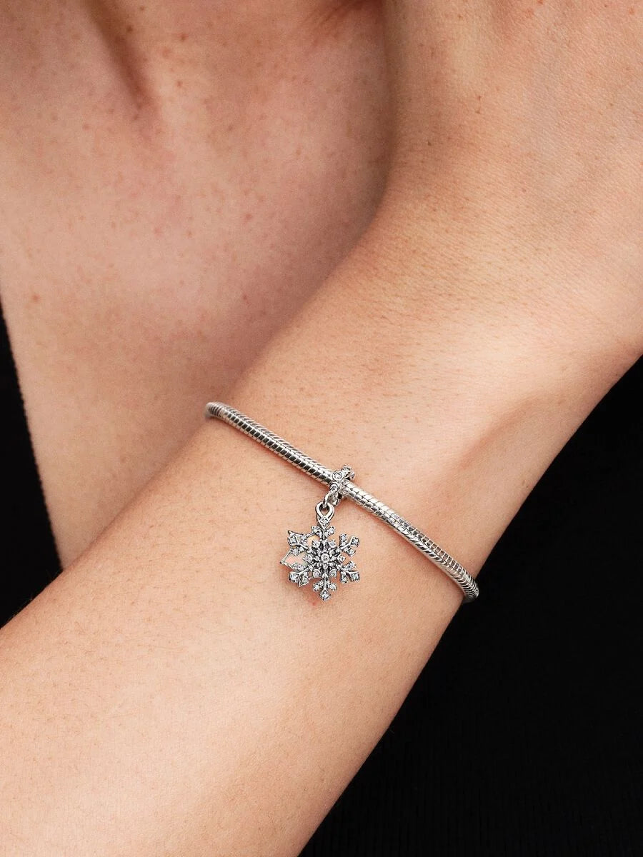 Pandora Sneeuwvlok Hangende Bedel 794142C01 – Zilver