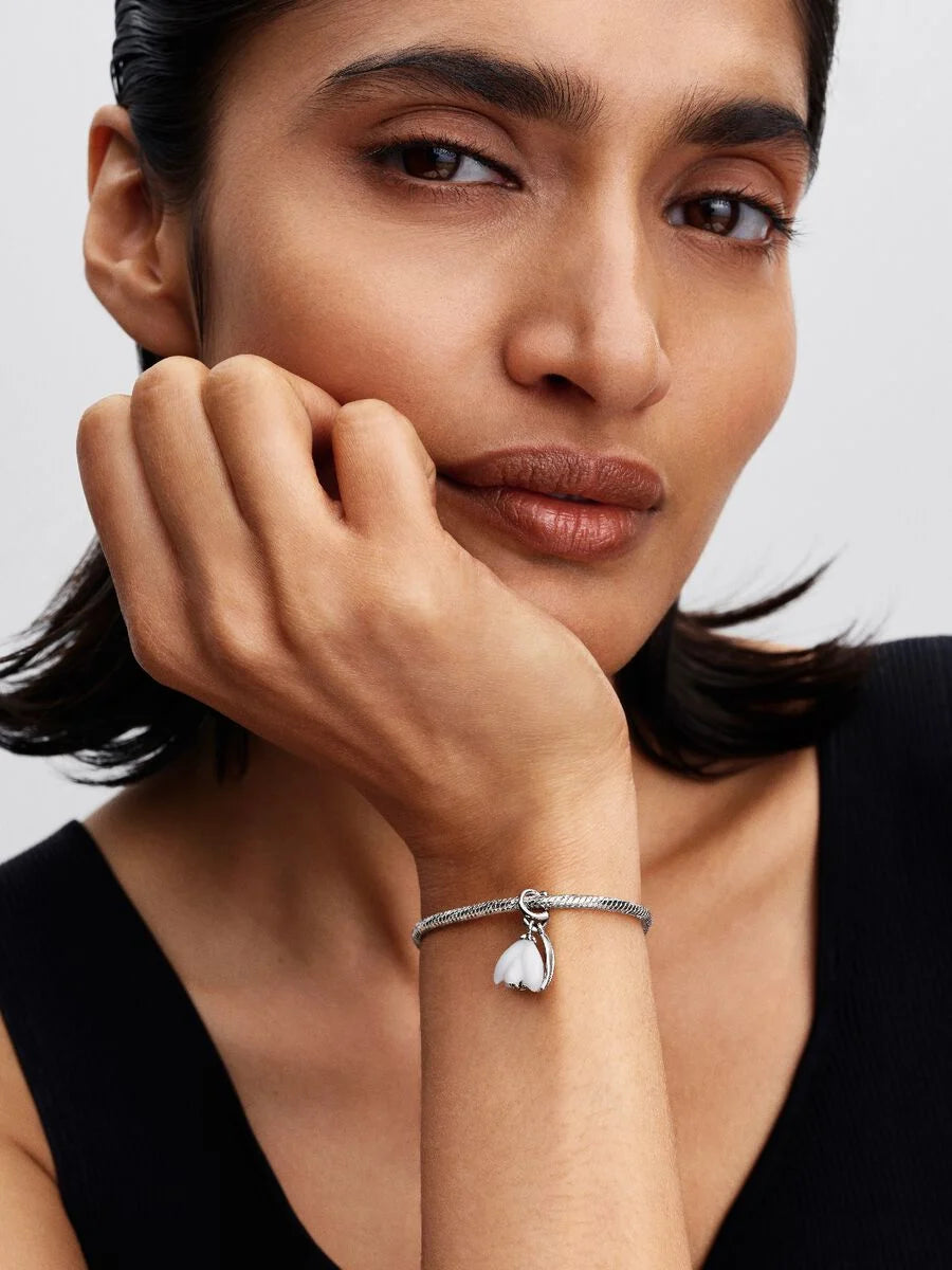 Pandora Sneeuwdruppelbloem Hangende Bedel 794239C01 – Zilver