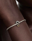 Pandora Huis en Hart Bedel 764145C00 – Zilver en Verguld