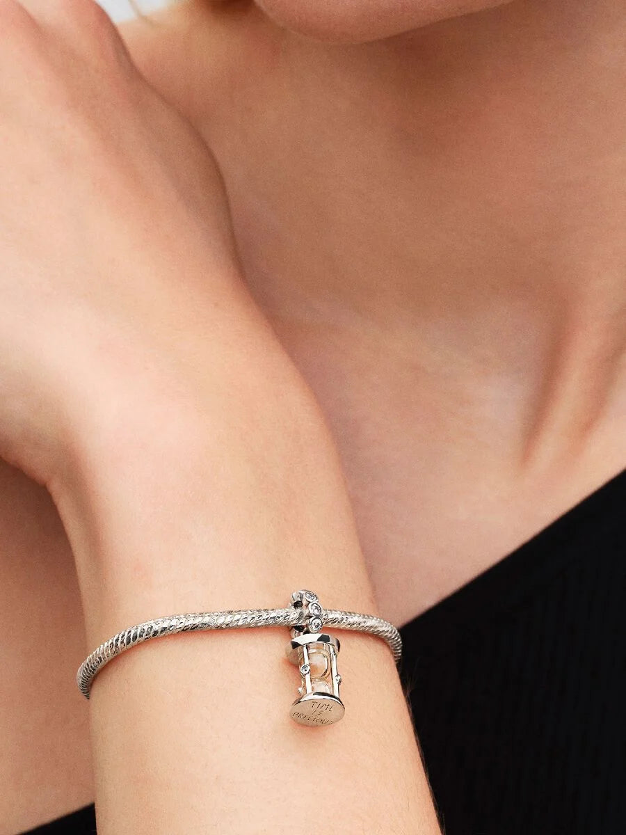 Pandora Zandloper Hangende Bedel 794140C01 – Zilver