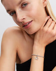 Pandora Opaalachtige Oneindigheid Dubbele Hangende Bedel 794251C01 – Sterling Zilver