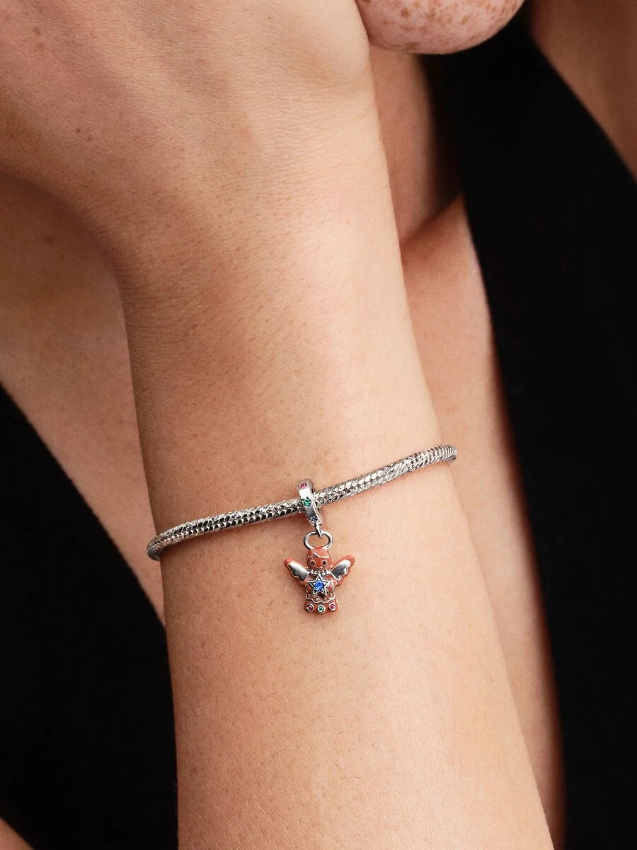Pandora Peperkoek Engel Hangende Bedel 794247C01 – Zilver