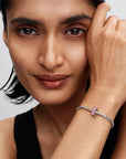 Pandora Roze Strik Bedel 794253C01 – Sterling Zilver