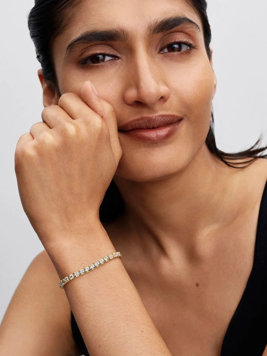 Pandora Tennisarmband 563539C01 – Verguld met Zirkonia