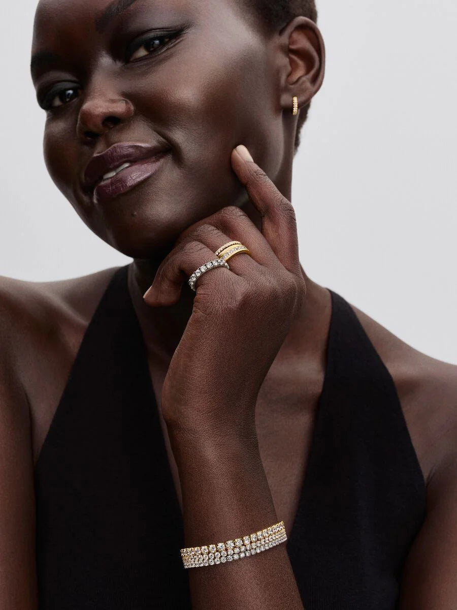 Pandora Tennisarmband 563539C01 – Verguld met Zirkonia