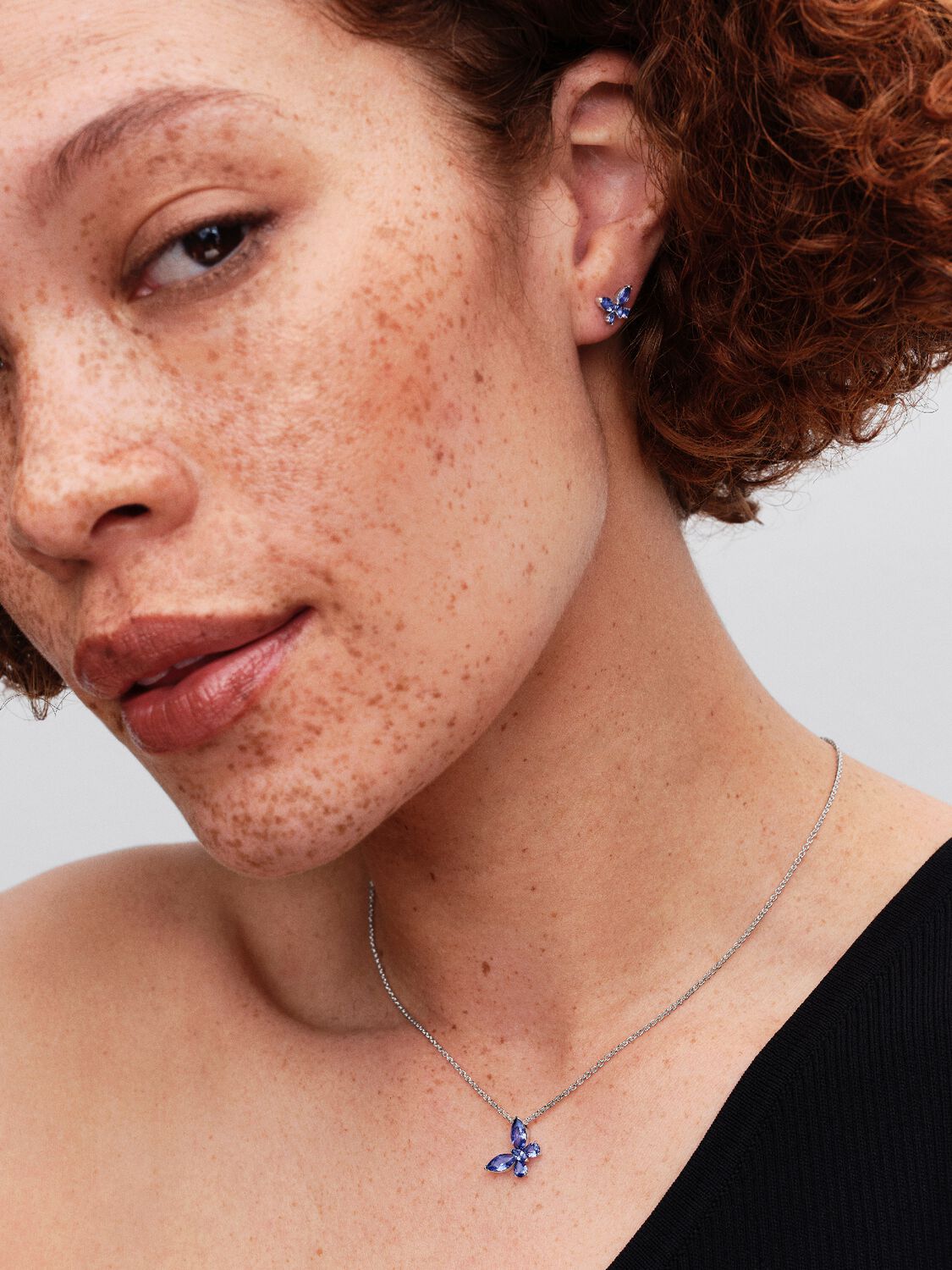 Pandora Ketting met Vlinderhanger 394232C01 – Sterling Zilver