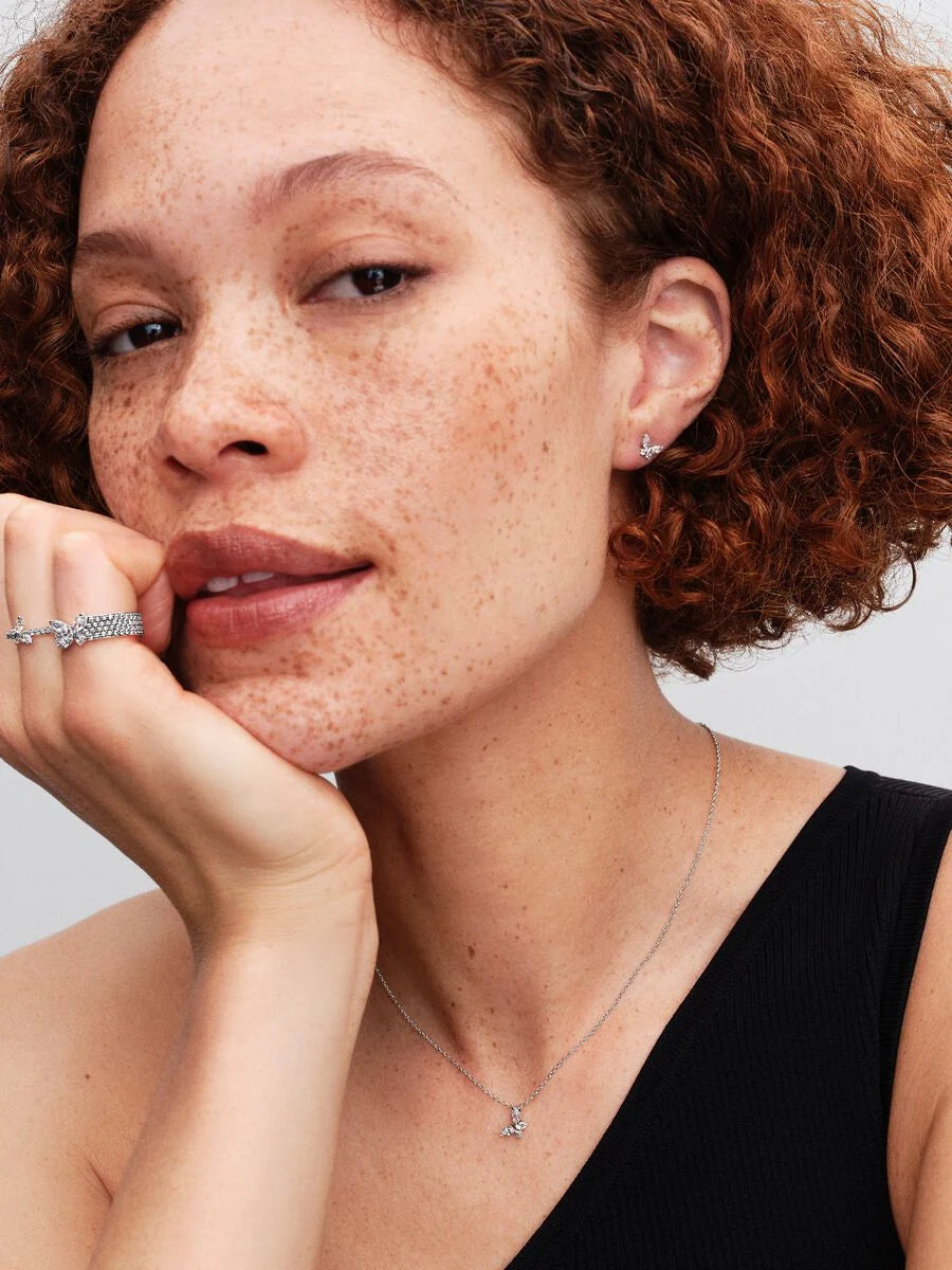 Pandora Ketting met Vlinderhanger 394266C01 – Sterling Zilver