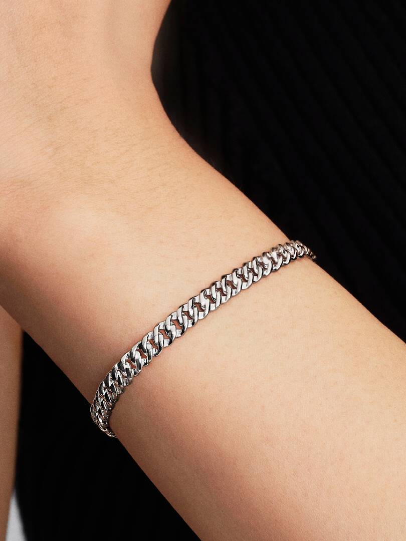 Pandora Cuban Schakelarmband zilver - 594367C00
