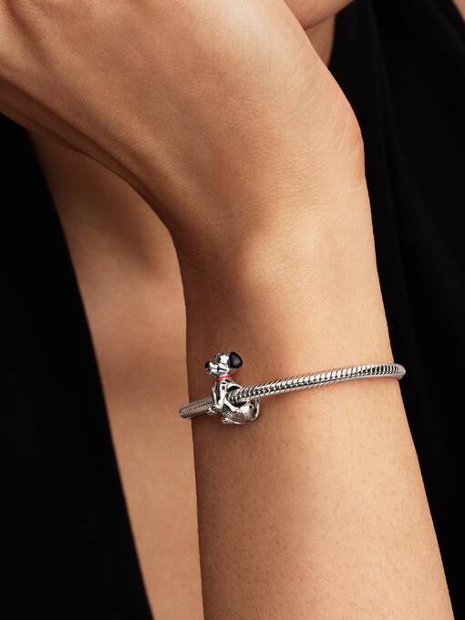 Pandora Disney 101 Dalmatians Patch Bedel zilver - 794469C01