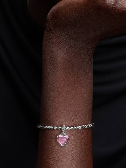 Pandora Hangende bedel 'I Love You Mom' zilver - 794464C01