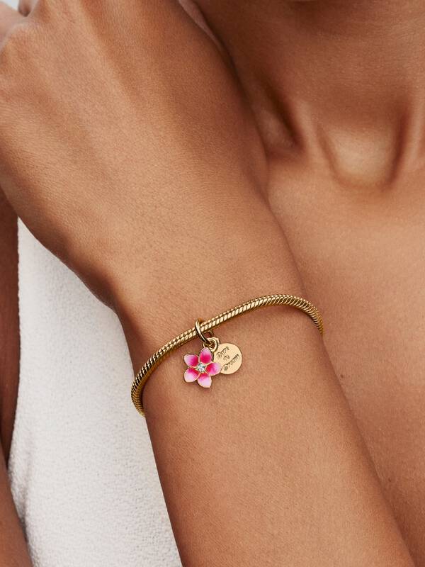 Pandora Disney Moana Bloem Hangende Bedel goudverguld 763845C01