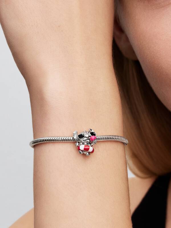 Pandora Disney Stitch Zomerplezier Bedel zilver 794642C01