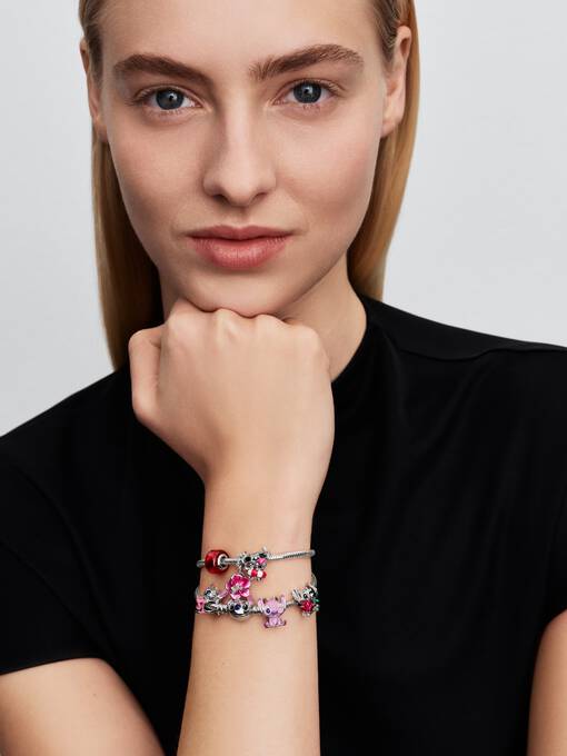 Pandora Disney Stitch Zomerplezier Bedel zilver 794642C01