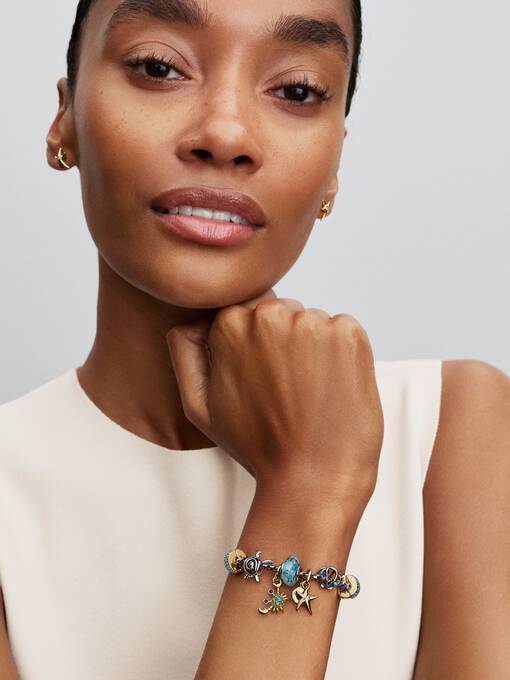 Pandora Krab Hangende Bedel goudverguld 764684C01