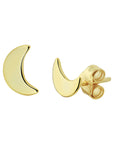 Zilver Verguld (Geel) Oorknoppen Maan 2100871 - PansiteNederland.nl