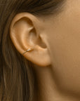 Zilver Verguld (Geel) Earcuff 1 Micron 2103180 - PansiteNederland.nl