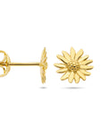 Zilver Verguld (Geel) Oorknoppen Madeliefje 1 Micron 2103201 - PansiteNederland.nl
