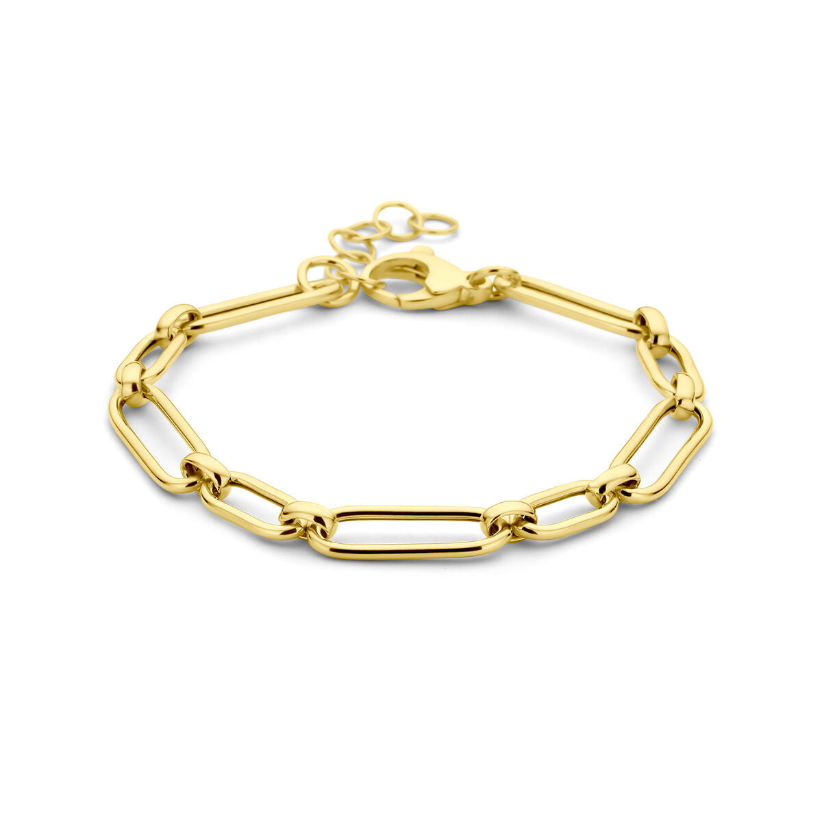 Fantasy Collection Armband 6,0 mm 17 + 2 cm 3 micron zilver verguld