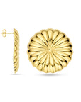Zilver Verguld (Geel) Oorknoppen 40 Mm 1 Micron 2103751 - PansiteNederland.nl