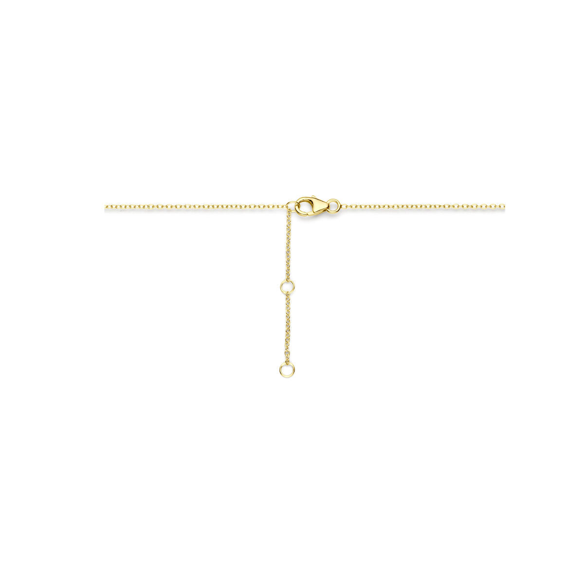 Fantasy Collection Collier parels 41 - 45 cm 3 micron zilver verguld
