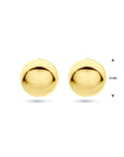 Zilver Verguld (Geel) Stekeroorringen 15 Mm 1 Micron 2103822 - PansiteNederland.nl