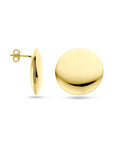 Zilver verguld (geel) oorknoppen knoop 23 mm 1 micron - 2103987 - PansiteNederland.nl