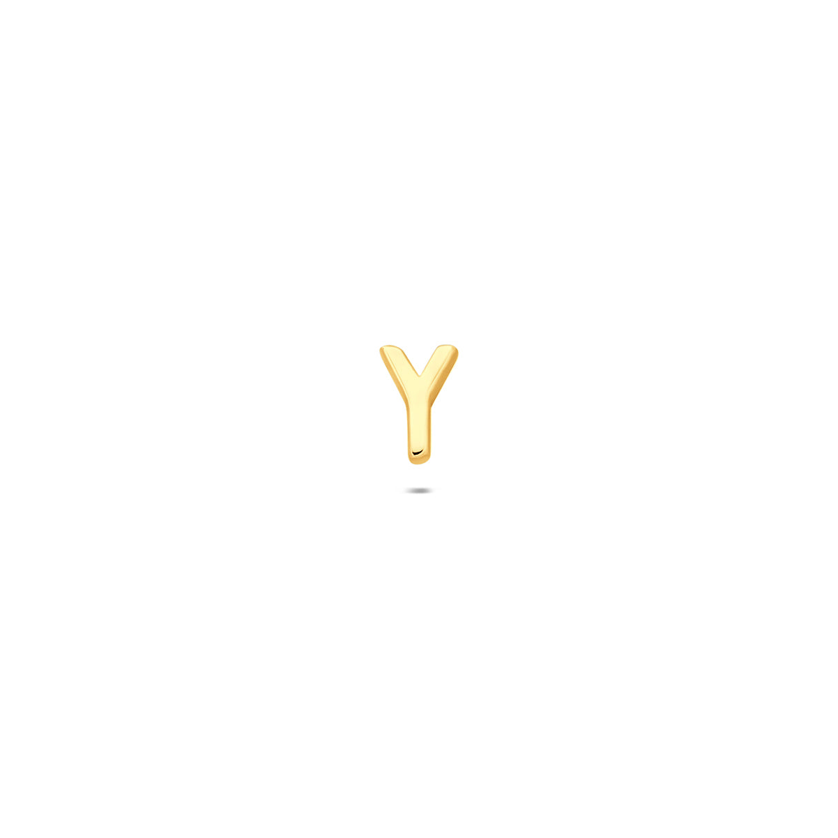Fantasy Collection Flat back piercing letter zilver verguld 6 mm 1 micron - afbeelding 73