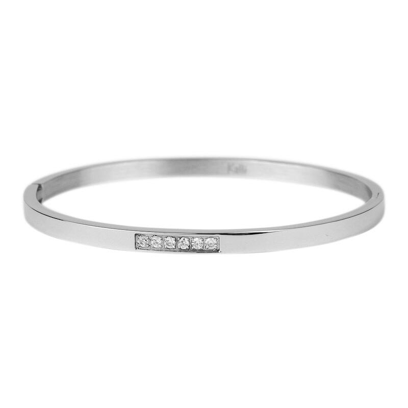 Kalli Kalli Emily Armband 2140 - Zilverkleurig 58 mm