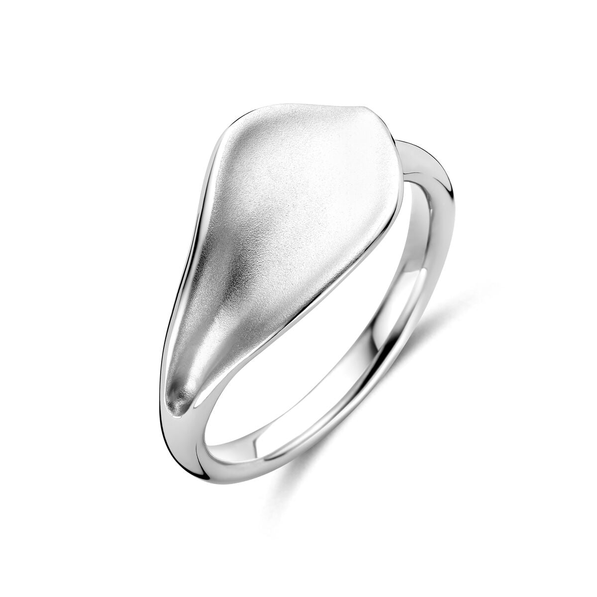 Fantasy Collection Ring poli/mat zilver
