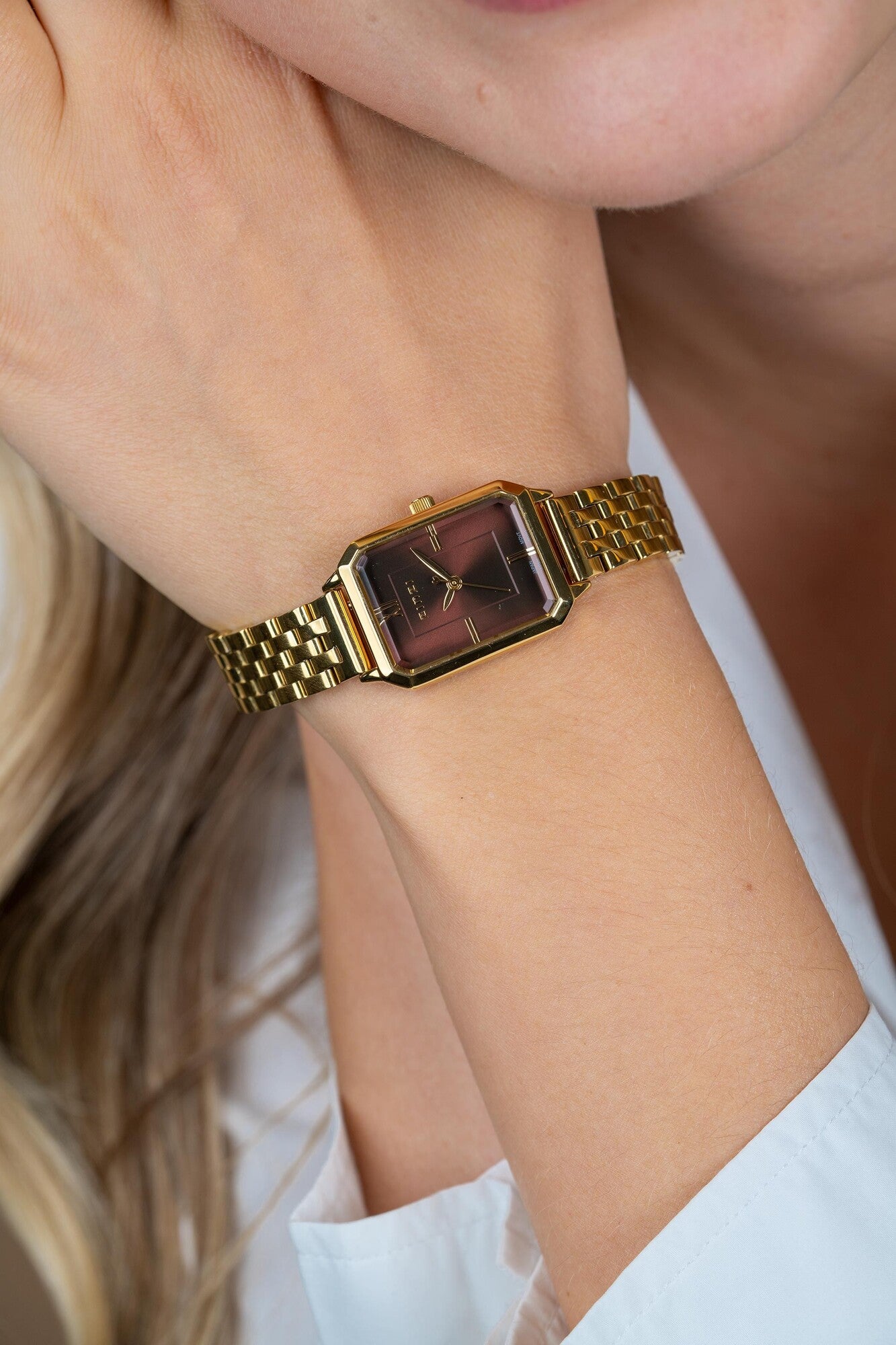 ZINZI Horloge 30mm bruin - ZIW2536