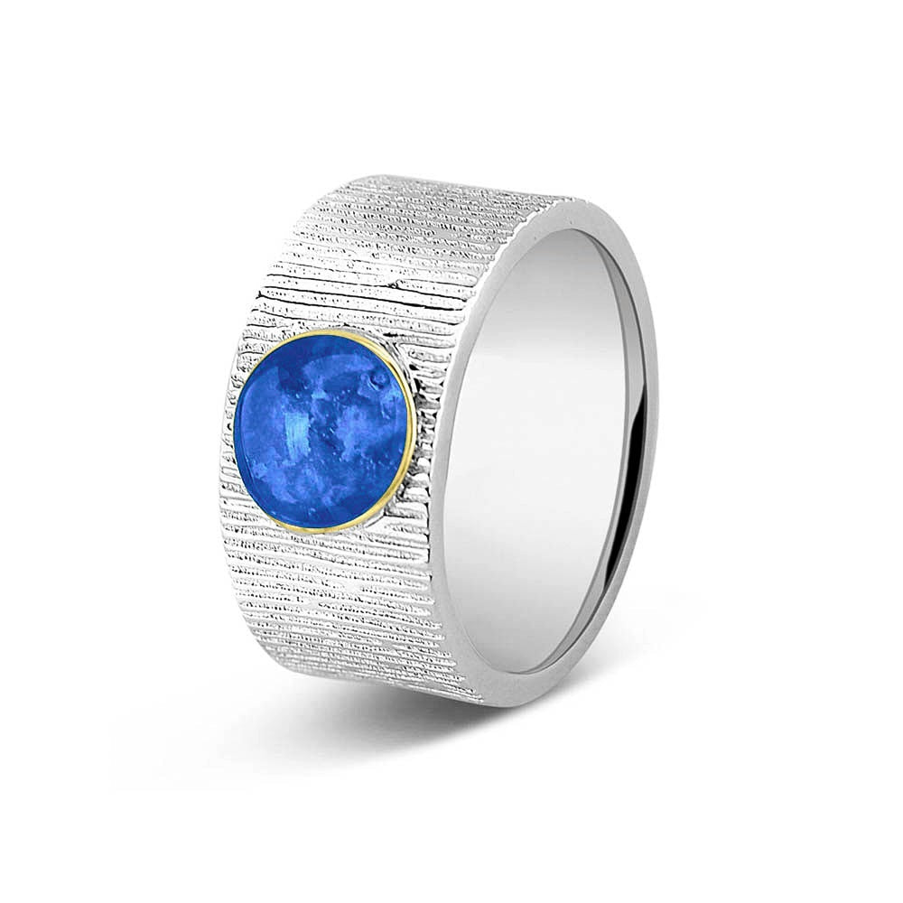 See You Brede rimpelring met as in goud, 10 mm – 223 – afbeelding 60