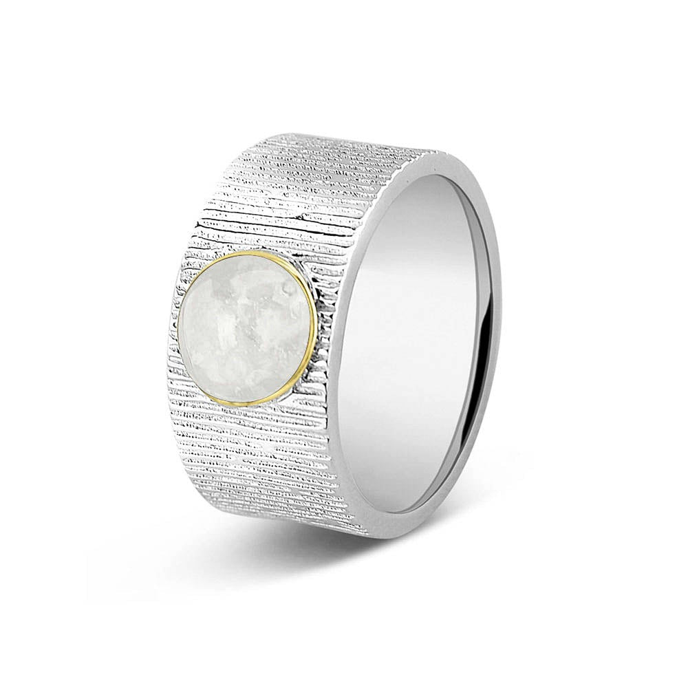See You Brede rimpelring met as in goud, 10 mm – 223 – afbeelding 53