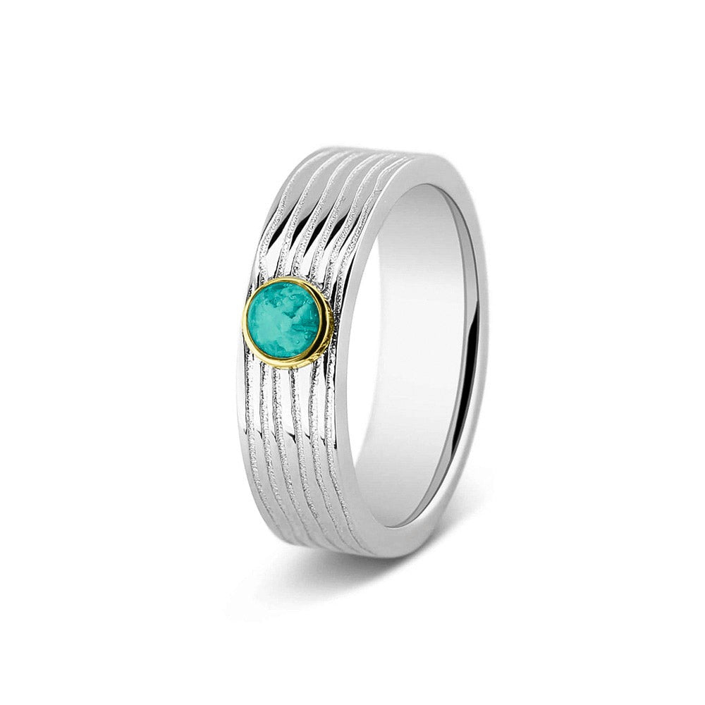 See You Gouden ring met horizontale rimpels en as – 224 – afbeelding 64