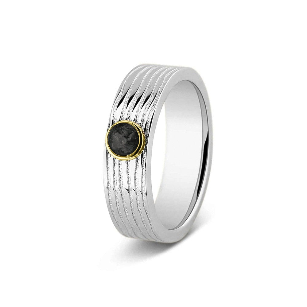 See You Gouden ring met horizontale rimpels en as – 224 – afbeelding 52