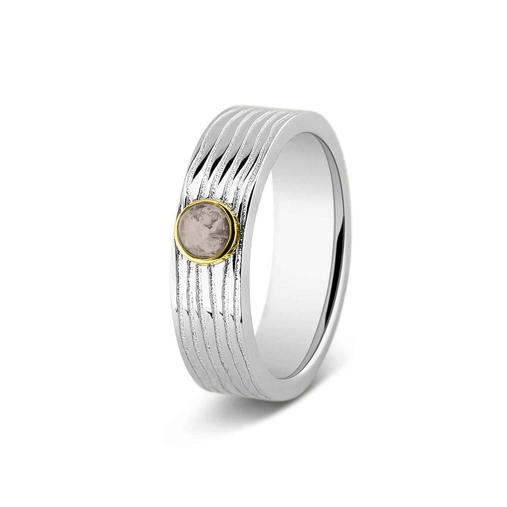 See You Gouden ring met horizontale rimpels en as – 224 – afbeelding 50