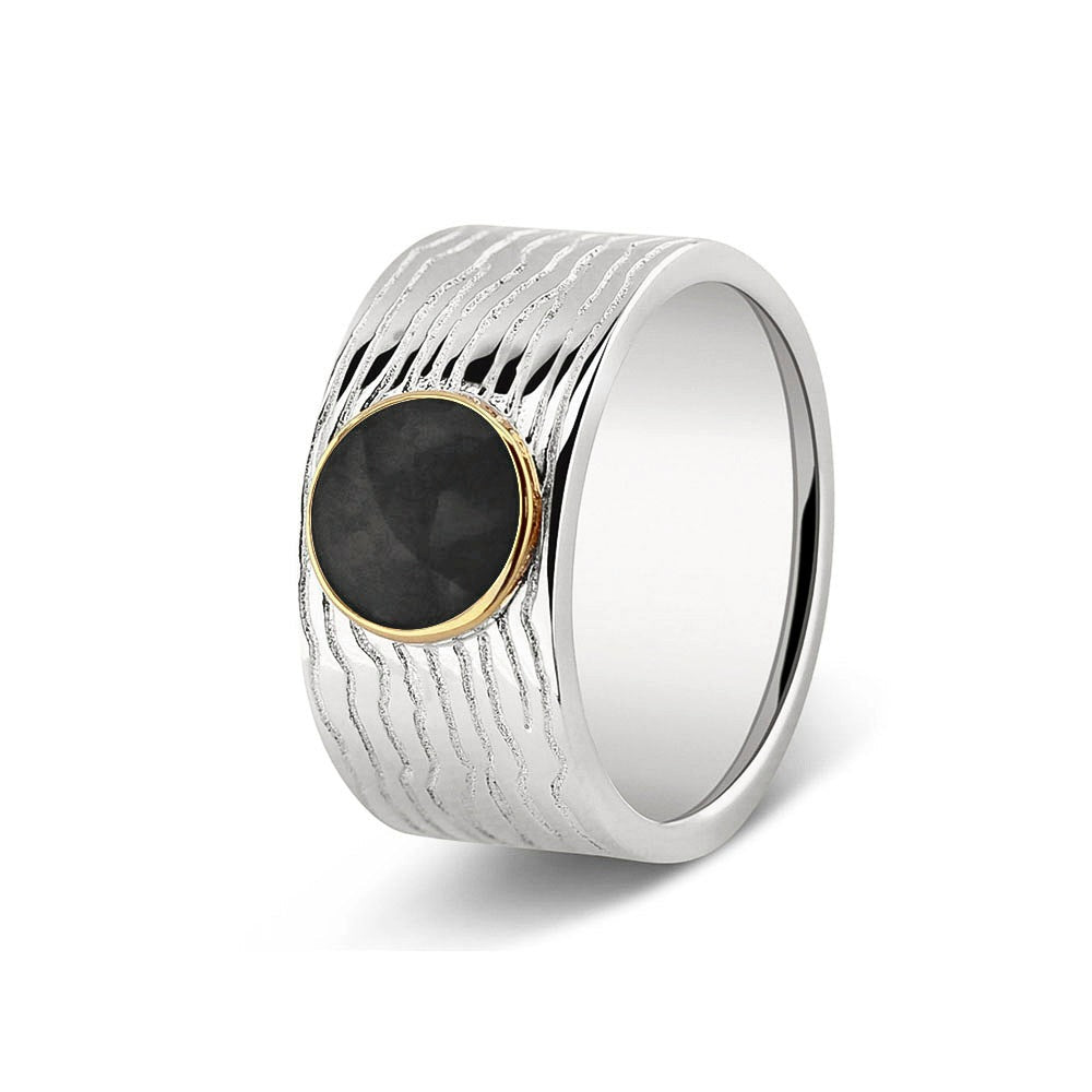 See You Brede gouden rimpelring met as, 10 mm – 226 – afbeelding 52