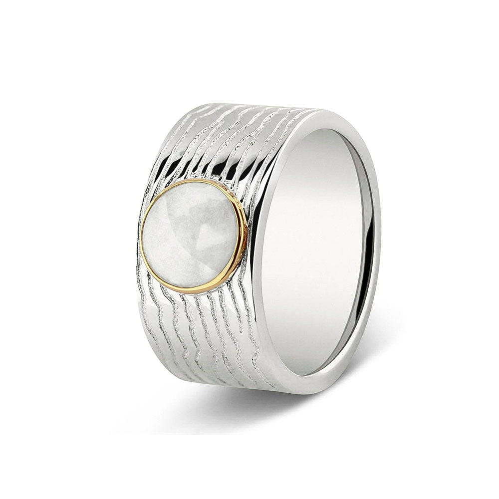 See You Brede gouden rimpelring met as, 10 mm – 226 – afbeelding 53