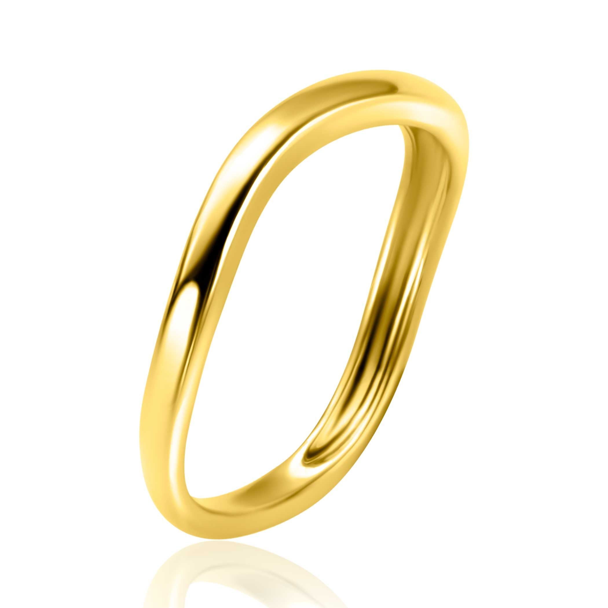 ZINZI Verguld Zilveren Ring - ZIR2656G