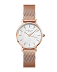 Rosefield horloge 26WR-265 The Small Edit White Rosegold - PansiteNederland.nl